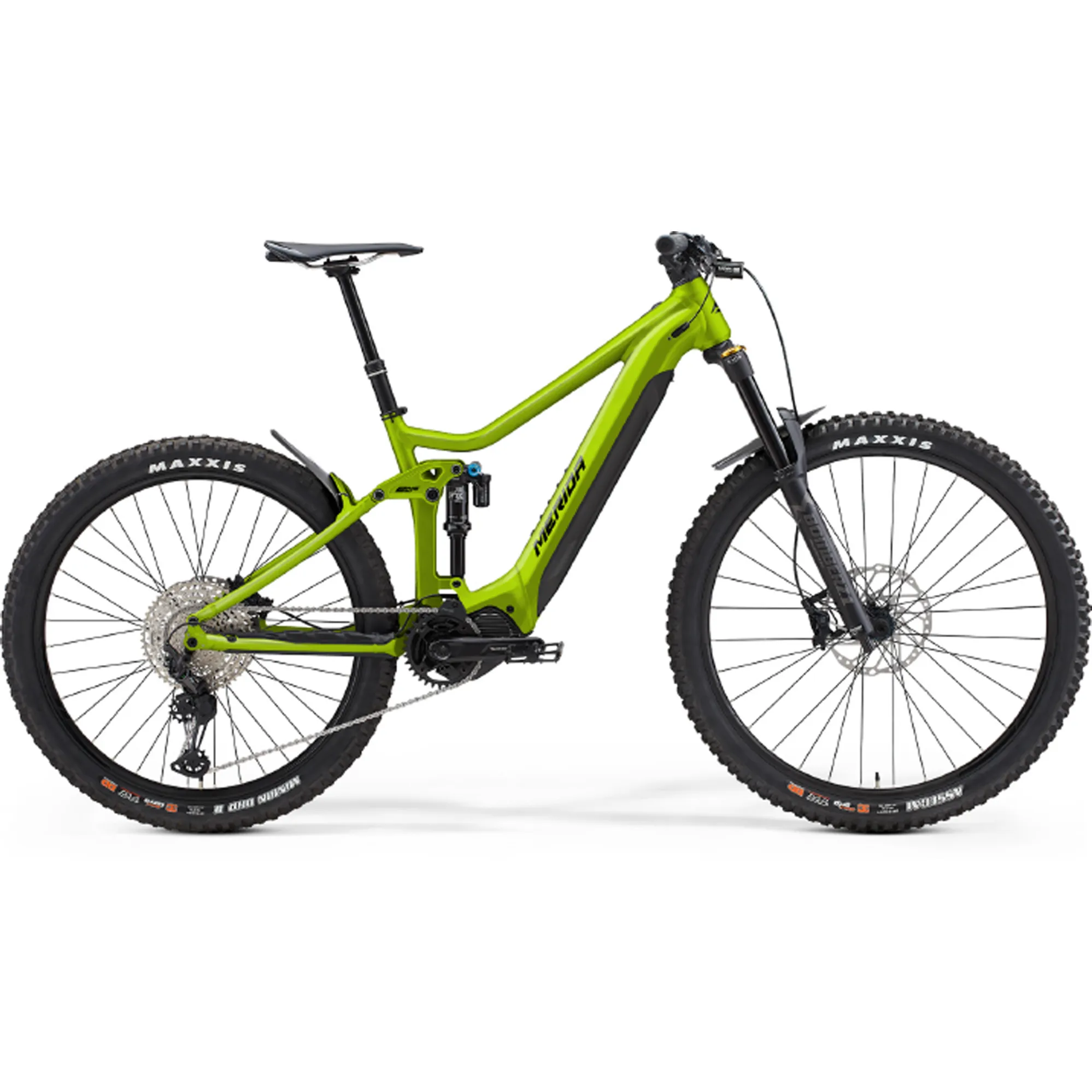 2023 Merida eOne Sixty 500 Electric Full Suspension MTB Green